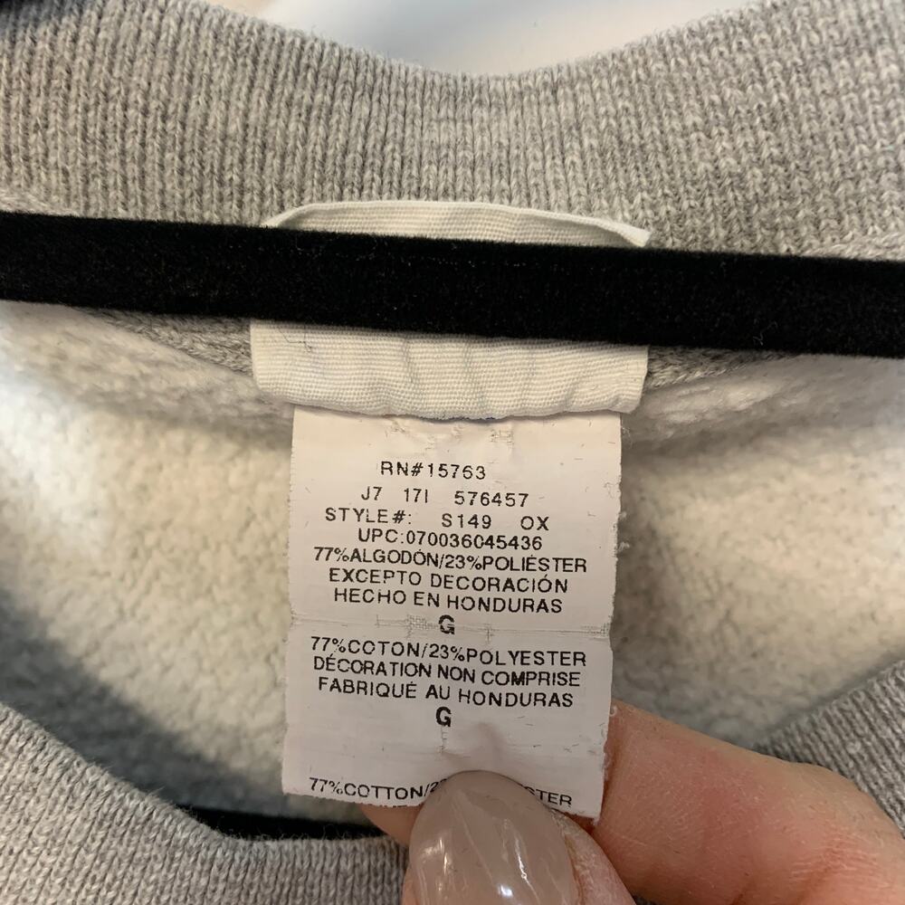 Champion Reverse Weave Crew Neck Sweatshirt Sz Large - Picture 7 of 10